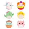 SQUISHMALLOWS 6 Pack Micromallows Axolotl, Klaun, Lamo-pegakorn, Kaktus, Agama, Cupcake SQMM0009 - Image 4
