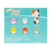 SQUISHMALLOWS 6 Pack Micromallows Krab, Korytnačka, Krava, Moriak, Ježko, Slimák SQMM0011 - Image 4