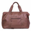 CHILDHOME Prebaľovacia Taška Mommy Bag Signature Vegan Leather Dark Brown - Image 9