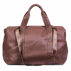 CHILDHOME Prebaľovacia Taška Mommy Bag Signature Vegan Leather Dark Brown - Image 11