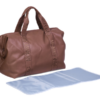 CHILDHOME Prebaľovacia Taška Mommy Bag Signature Vegan Leather Dark Brown - Image 12