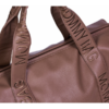 CHILDHOME Prebaľovacia Taška Mommy Bag Signature Vegan Leather Dark Brown - Image 8