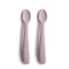 MUSHIE Silikónová Lyžička 2ks SOFT LILAC 2360442 - Image 2