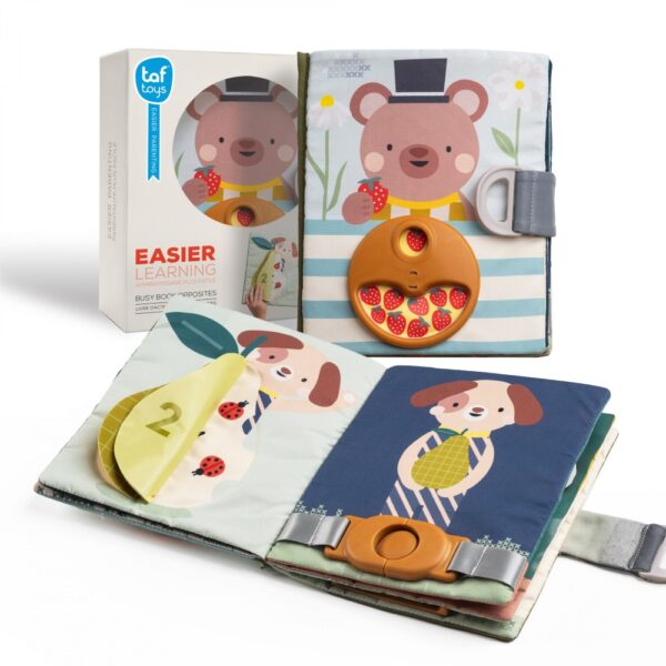 TAF TOYS Knižka s aktivitami Fantasy Busy Book 13655TAF