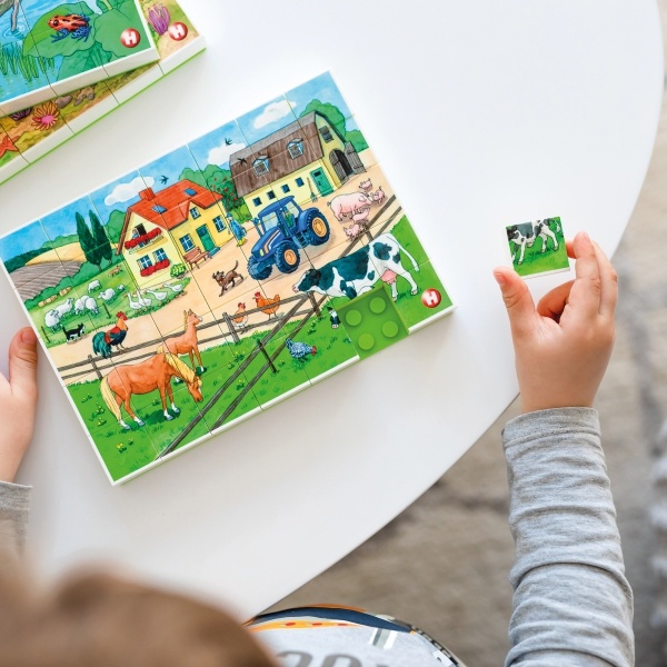 HUBELINO Puzzle -  Život na farme 410184