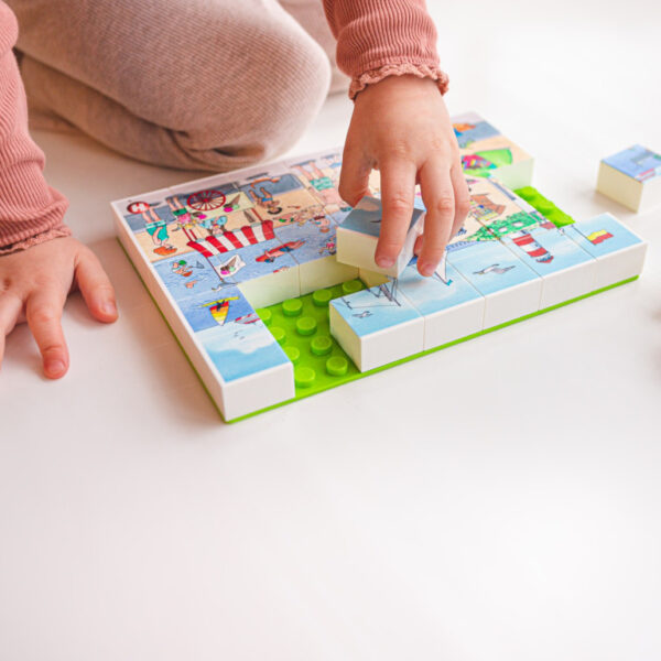 HUBELINO Puzzle - Dovolenka na pláži 410221