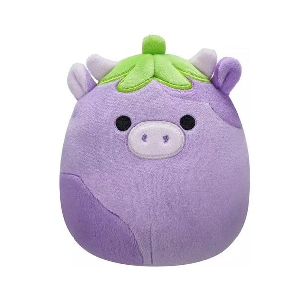 SQUISHMALLOWS Baklažánová Krava Frederick 20cm SQCR07658