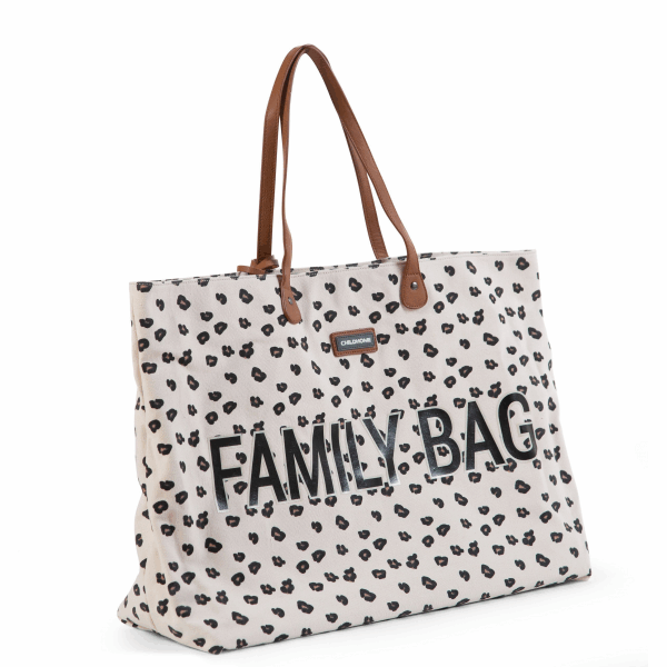 CHILDHOME Cestovná Taška Family Bag Canvas Leopard