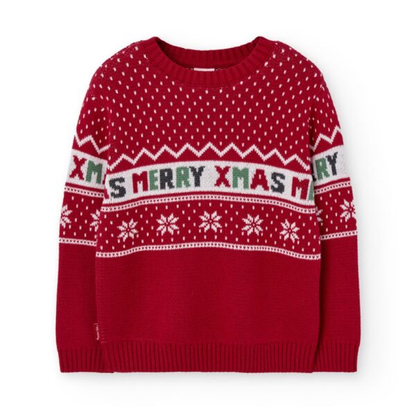 BOBOLI Detský Christmas Sveter 962007-3939