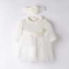 SARABANDA Dievčenské Elegantné Šaty s čelenkou A777-0112 - Image 3