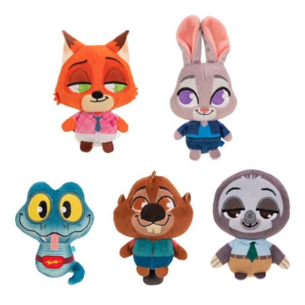 Zootropolis Plyšák 8cm 5 Pack ZOTP0069