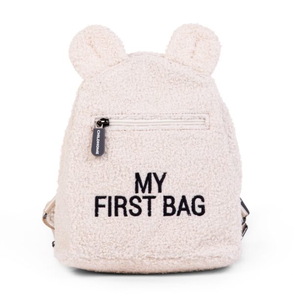 CHILDHOME Detský Batoh MY FIRST BAG TEDDY OFF WHITE 160920