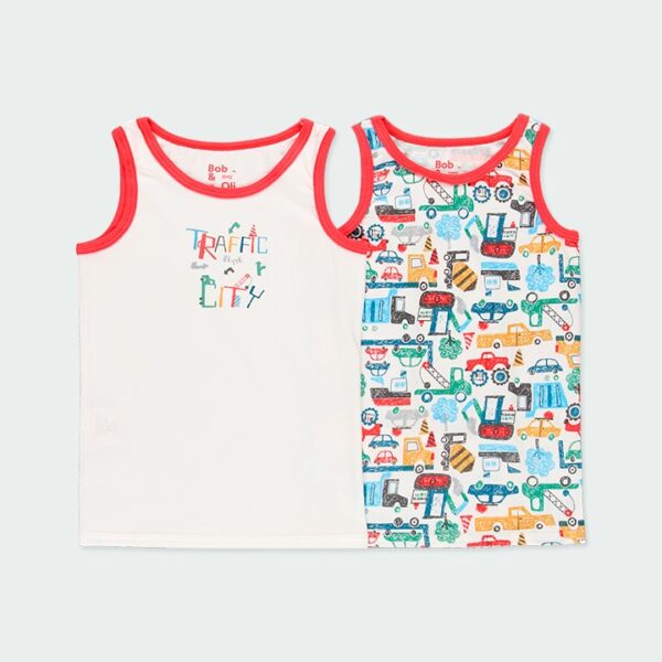 BOB & OLI Chlapčenské Tielko 2ks 67B703-1111