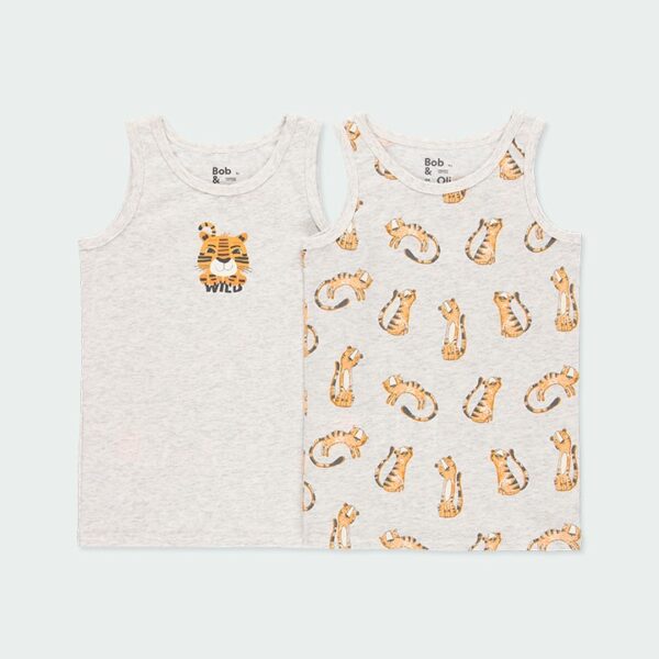 BOB & OLI Chlapčenské Tielko 2ks 68B702-9849