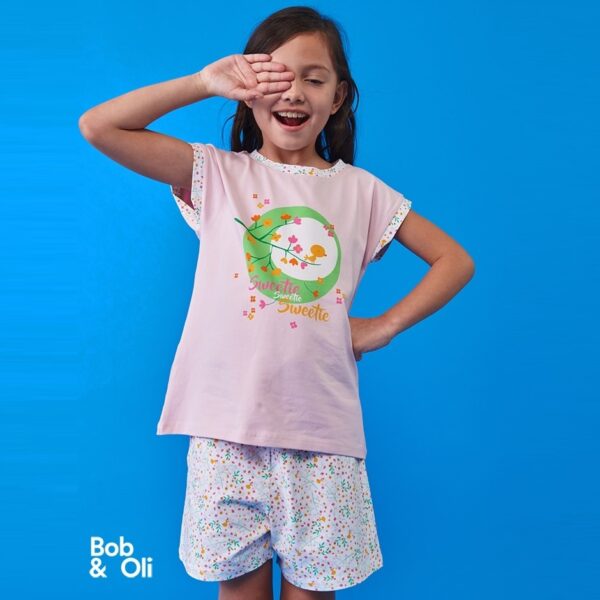 BOB & OLI Dievčenské Letné Pyžamo 78B504-3711