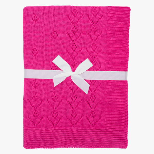 Dievčenská Pletená Letná Deka Sunny 346-18