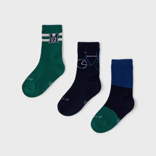 MAYORAL Chlapčenské Ponožky 3ks 10321-63