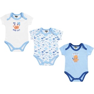 JACKY Chlapčenské Body 3ks 6151310-9950