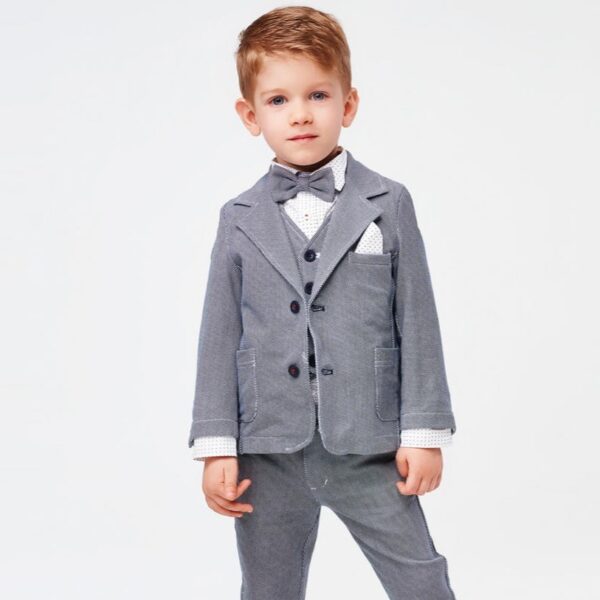 iDO Chlapčenské Elegantné Sako J255-6MF2