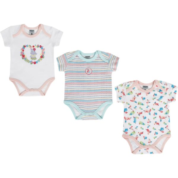 JACKY Dievčenské Body 3ks 6151405-9940