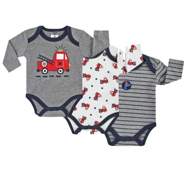 JACKY Chlapčenské Body 3ks 6152210-9950