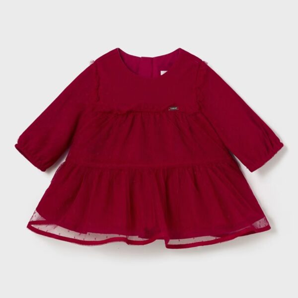 MAYORAL Dievčenské Elegantné Tylové Šaty 2805-77