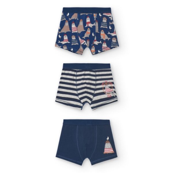 BOBOLI Chlapčenské Boxerky 3ks 939146-9473