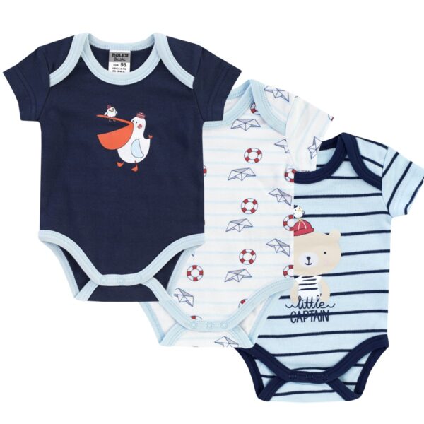 JACKY Chlapčenské Body 3ks 6151211-9950