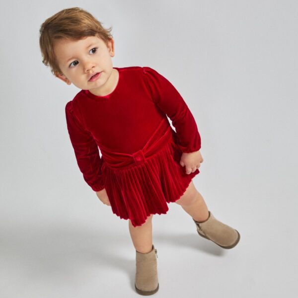 CANADA HOUSE Dievčenské Velúrové Šaty 24461610