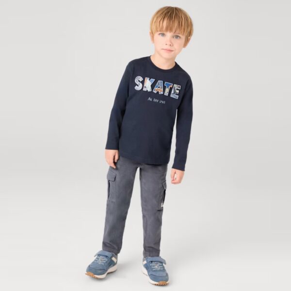 MAYORAL Chlapčenské Menčestrové Cargo Nohavice 4535-23