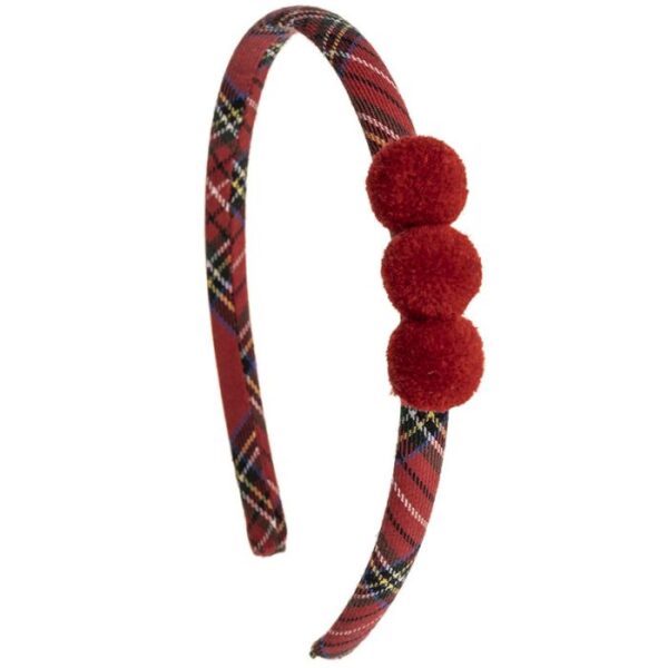 SIENA Dievčenská Elegantná Čelenka Pom Pom 201107419-23 (R)