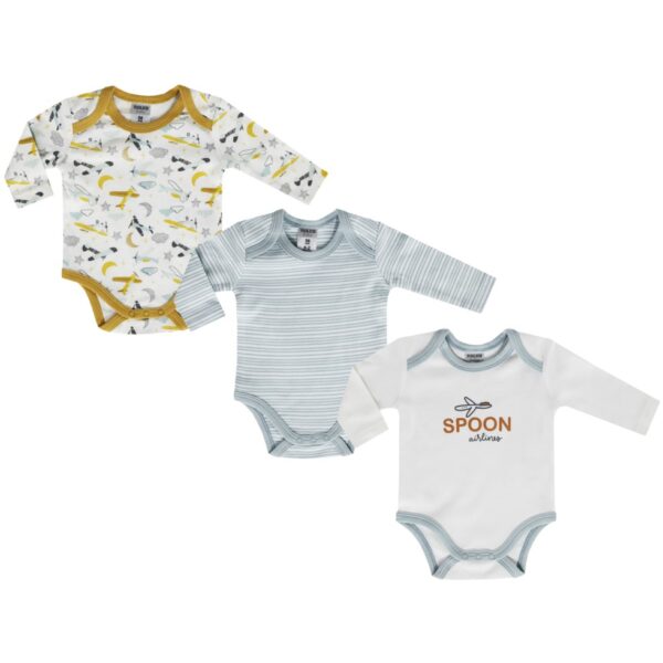 JACKY Chlapčenské Body 3ks 6152411-9950