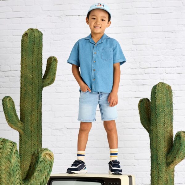 MAYORAL Chlapčenské Rifľové Kraťasy 3218-20