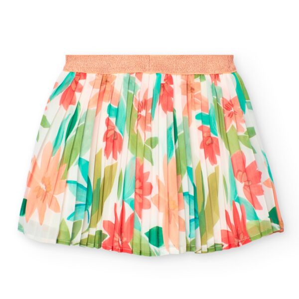 BOBOLI Elegantná Plysovaná Sukňa 721358-9647