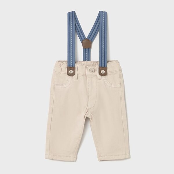 MAYORAL Chlapčenské Nohavice s trakmi 2576-85