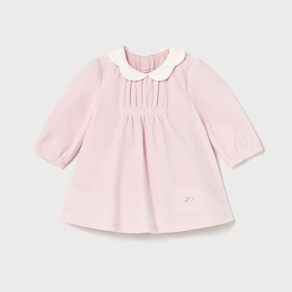 MAYORAL Dievčenské Velúrové Šaty 2805-29