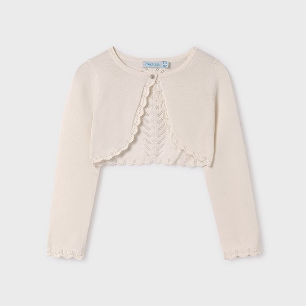 ABEL & LULA Dievčenské Elegantné Bolerko 5392-77