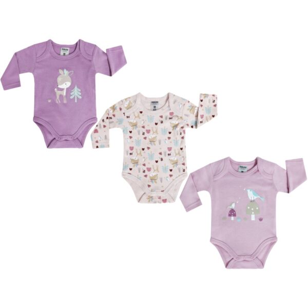 JACKY Dievčenské Body 3ks 6152505-9940