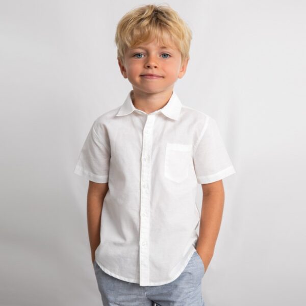 MAYORAL Chlapčenská Ľanová Košeľa 3112-10