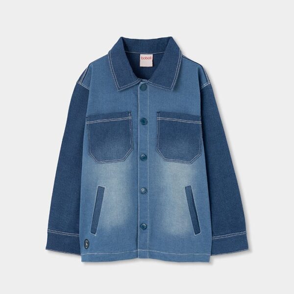 BOBOLI Chlapčenské Rifľová Košeľa 523145-4