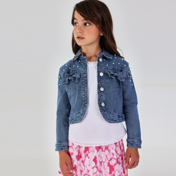 BOBOLI Dievčenská Rifľová Bunda 773085-6