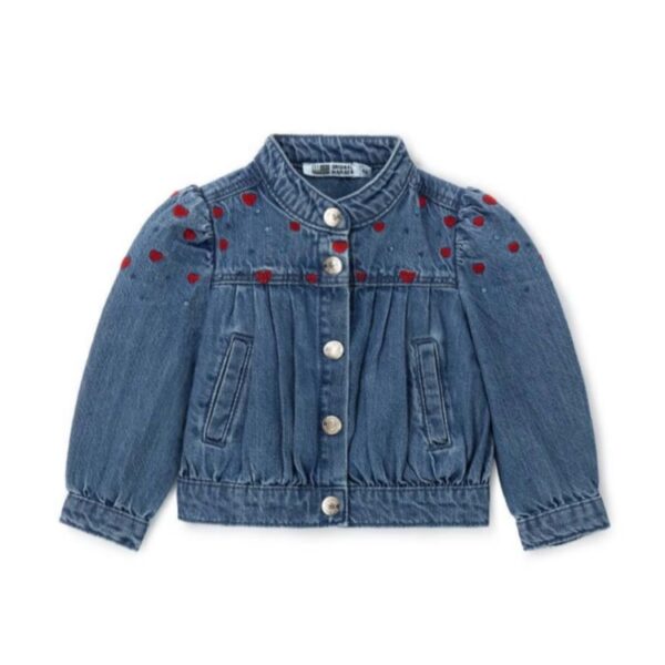 ORIGINAL MARINES Dievčenská Rifľová Bunda DGP1004NF-1