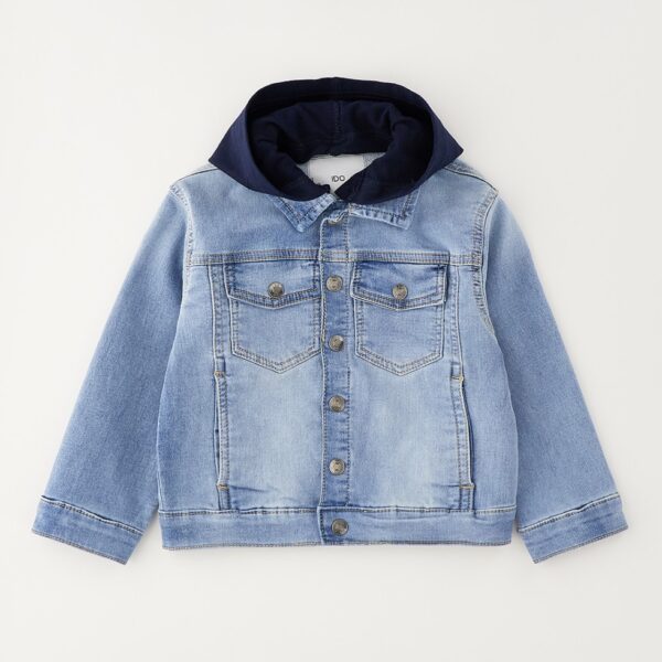 iDO Chlapčenská Rifľová Bunda G224-7300