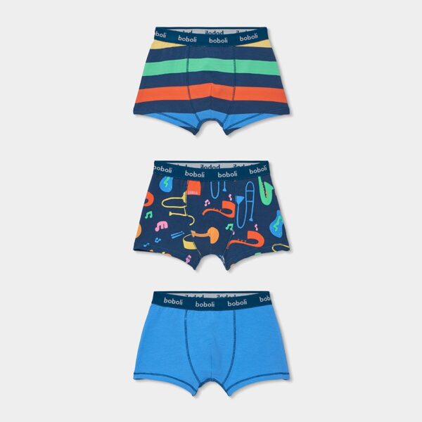 BOBOLI Chlapčenské Boxerky 3ks 683029-9775