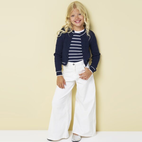 iDO Dievčenské Crop Top Tielko G719-3885